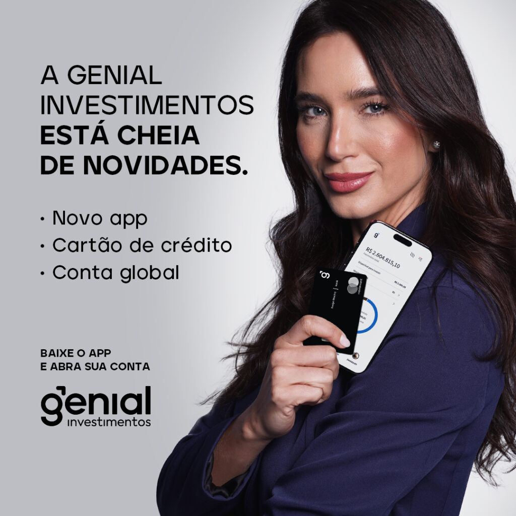 Abra sua conta aqui.